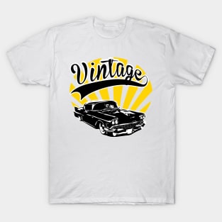 Classic Cars Retro Design T-Shirt